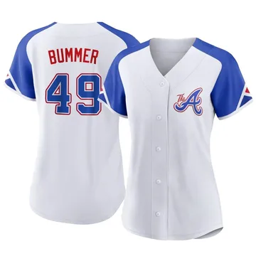 Aaron Bummer Women's Atlanta Braves Authentic 2023 City Connect Jersey - White