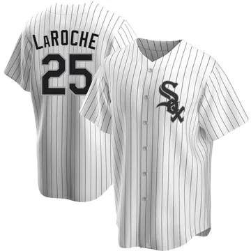 Adam LaRoche Men's Chicago White Sox Replica Home Jersey - White