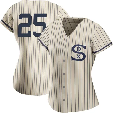 Adam LaRoche Women's Chicago White Sox Authentic 2021 Field of Dreams Jersey - Cream