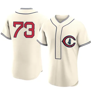 Adbert Alzolay Men's Chicago Cubs Authentic 2022 Field Of Dreams Jersey - Cream