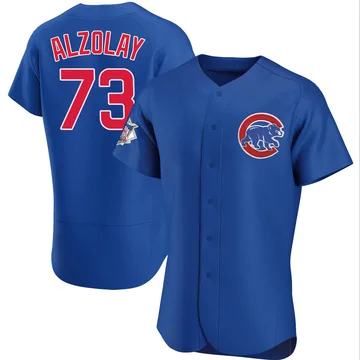 Adbert Alzolay Men's Chicago Cubs Authentic Alternate Jersey - Royal