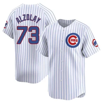 Adbert Alzolay Men's Chicago Cubs Limited Home Jersey - White