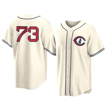 Adbert Alzolay Men's Chicago Cubs Replica 2022 Field Of Dreams Jersey - Cream