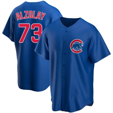 Adbert Alzolay Men's Chicago Cubs Replica Alternate Jersey - Royal