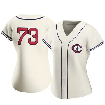 Adbert Alzolay Women's Chicago Cubs Authentic 2022 Field Of Dreams Jersey - Cream