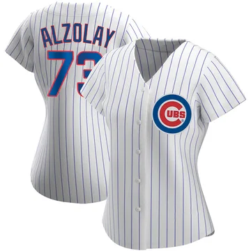 Adbert Alzolay Women's Chicago Cubs Authentic Home Jersey - White