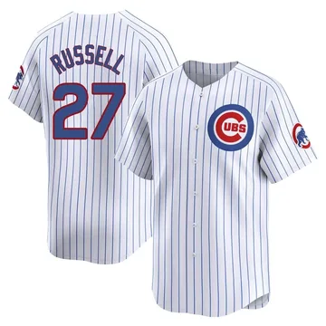 Addison Russell Men's Chicago Cubs Limited Home Jersey - White