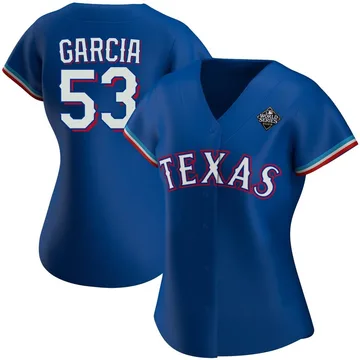 Adolis Garcia Women's Texas Rangers Authentic Alternate 2023 World Series Jersey - Royal