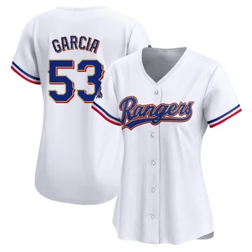 Adolis Garcia Women's Texas Rangers Limited White 2024 Collection Jersey - Gold