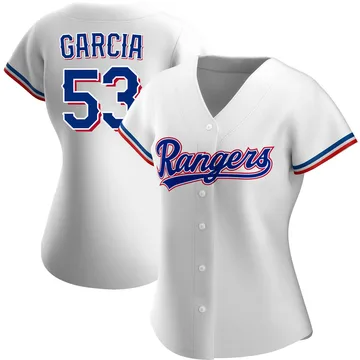 Adolis Garcia Women's Texas Rangers Replica Home Jersey - White