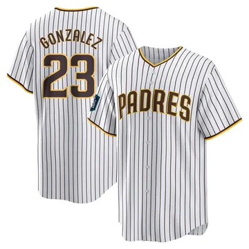 Adrian Gonzalez Men's San Diego Padres Replica 2024 World Tour Seoul Series Home Jersey - White