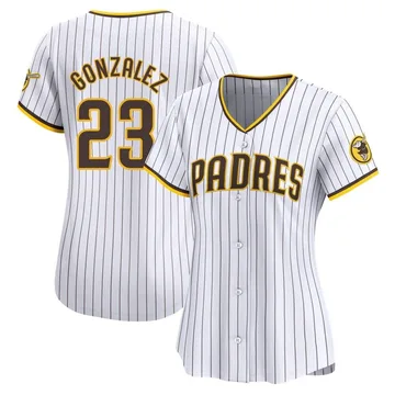 Adrian Gonzalez Women's San Diego Padres Limited Home Jersey - White