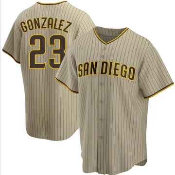 Adrian Gonzalez Youth San Diego Padres Replica Alternate Jersey - Sand/Brown