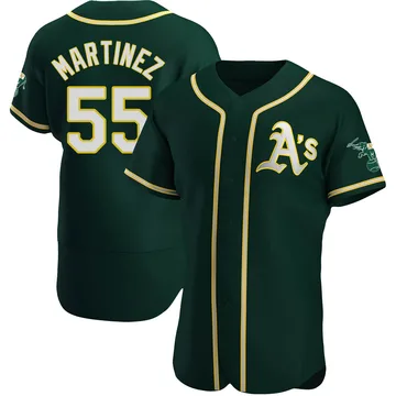 Adrian Martinez Men's Oakland Athletics Authentic Alternate Jersey - Green