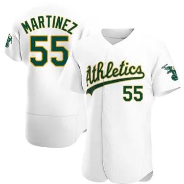 Adrian Martinez Men's Oakland Athletics Authentic Home Jersey - White