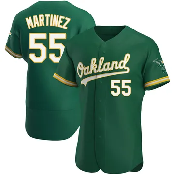 Adrian Martinez Men's Oakland Athletics Authentic Kelly Alternate Jersey - Green