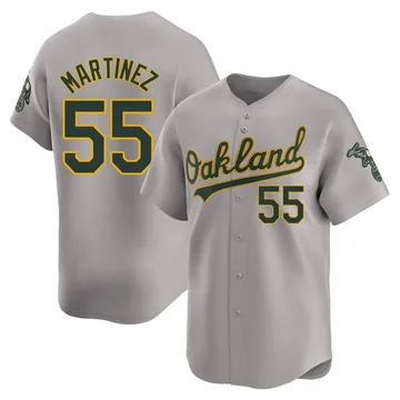 Adrian Martinez Men's Oakland Athletics Limited Away Jersey - Gray