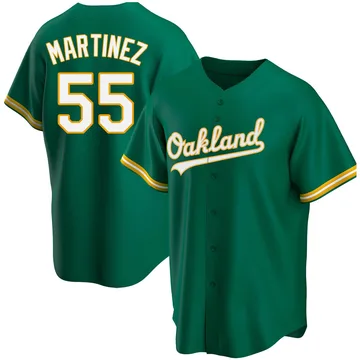 Adrian Martinez Men's Oakland Athletics Replica Kelly Alternate Jersey - Green