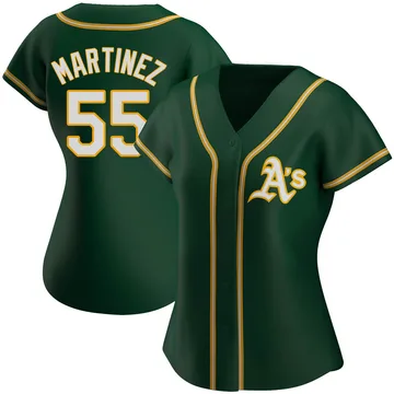 Adrian Martinez Women's Oakland Athletics Authentic Alternate Jersey - Green