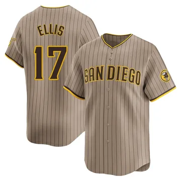 A.J. Ellis Men's San Diego Padres Limited Tan Alternate Jersey