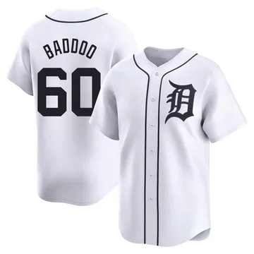 Akil Baddoo Men's Detroit Tigers Limited Home Jersey - White