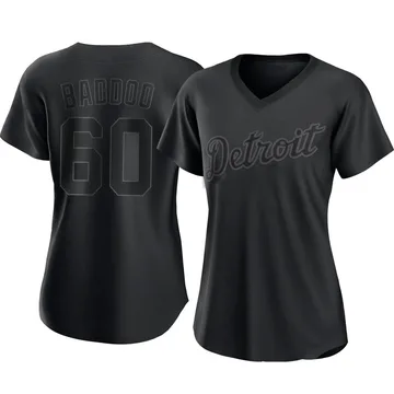 Akil Baddoo Women's Detroit Tigers Authentic Pitch Fashion Jersey - Black