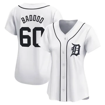 Akil Baddoo Women's Detroit Tigers Limited Home Jersey - White