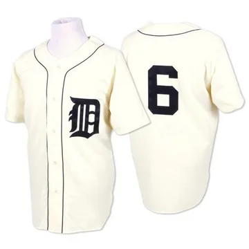 Al Kaline Men's Detroit Tigers Authentic Throwback Jersey - White