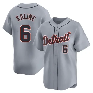 Al Kaline Men's Detroit Tigers Limited Road Jersey - Gray