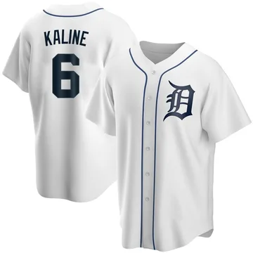 Al Kaline Men's Detroit Tigers Replica Home Jersey - White