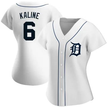 Al Kaline Women's Detroit Tigers Authentic Home Jersey - White