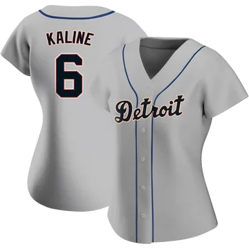 Al Kaline Women's Detroit Tigers Authentic Road Jersey - Gray