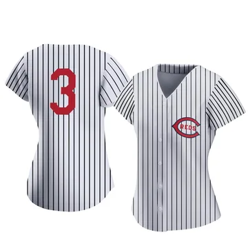 Albert Almora Jr. Women's Cincinnati Reds Authentic 2022 Field Of Dreams Jersey - White