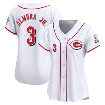 Albert Almora Jr. Women's Cincinnati Reds Limited Home Jersey - White