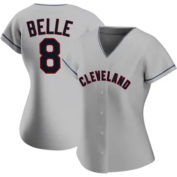 Albert Belle Women's Cleveland Guardians Authentic Road Jersey - Gray