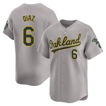 Aledmys Diaz Men's Oakland Athletics Limited Away Jersey - Gray