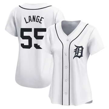 Alex Lange Women's Detroit Tigers Limited Home Jersey - White