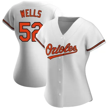 Alexander Wells Women's Baltimore Orioles Authentic Home Jersey - White