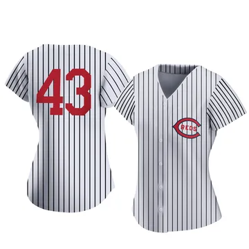 Alexis Diaz Women's Cincinnati Reds Authentic 2022 Field Of Dreams Jersey - White