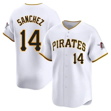 Ali Sanchez Youth Pittsburgh Pirates Limited Home Jersey - White