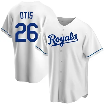 Amos Otis Youth Kansas City Royals Replica Home Jersey - White