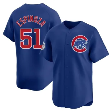 Anderson Espinoza Men's Chicago Cubs Limited Alternate Jersey - Royal