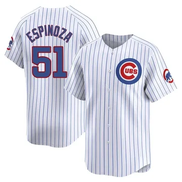 Anderson Espinoza Men's Chicago Cubs Limited Home Jersey - White