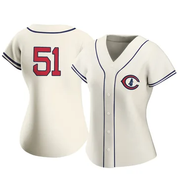 Anderson Espinoza Women's Chicago Cubs Authentic 2022 Field Of Dreams Jersey - Cream