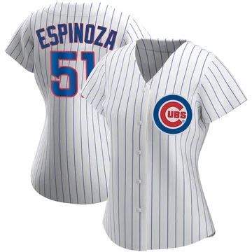 Anderson Espinoza Women's Chicago Cubs Authentic Home Jersey - White