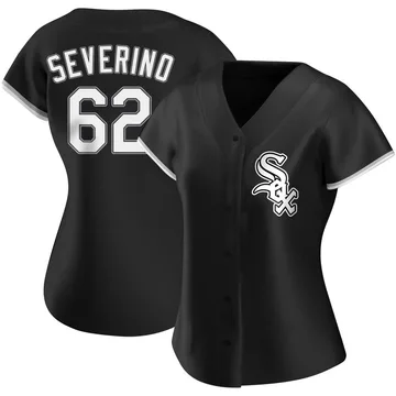 Anderson Severino Women's Chicago White Sox Authentic Alternate Jersey - Black