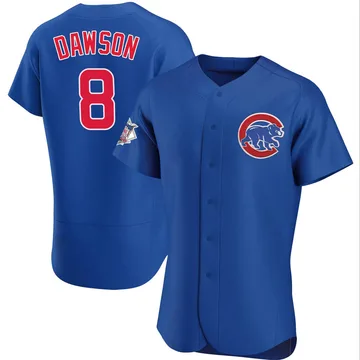 Andre Dawson Men's Chicago Cubs Authentic Alternate Jersey - Royal