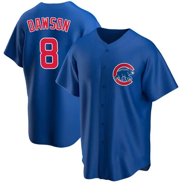 Andre Dawson Men's Chicago Cubs Replica Alternate Jersey - Royal