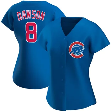 Andre Dawson Women's Chicago Cubs Authentic Alternate Jersey - Royal