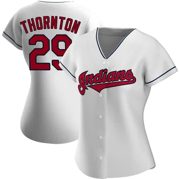 Andre Thornton Women's Cleveland Guardians Authentic Home Jersey - White